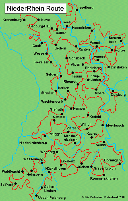 Karte von Aller-Nebenstrecke
