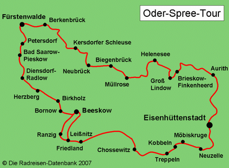 Karte von Rheingau Riesling Route