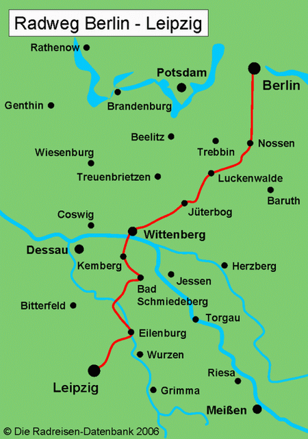 Karte von Nieders&auml;chsischen Milchstra&szlig;e