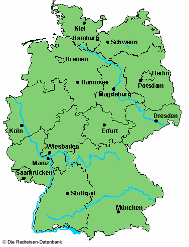 Radwege Deutschland