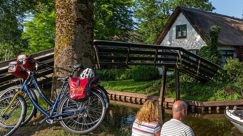 Radreise Fahrradtour Urlaub Europa Niederlande Ijsselmeer Ufer