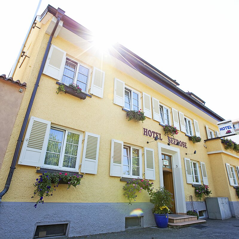 Hotel Seerose Lindau 3 Sterne am Bodenseeradweg