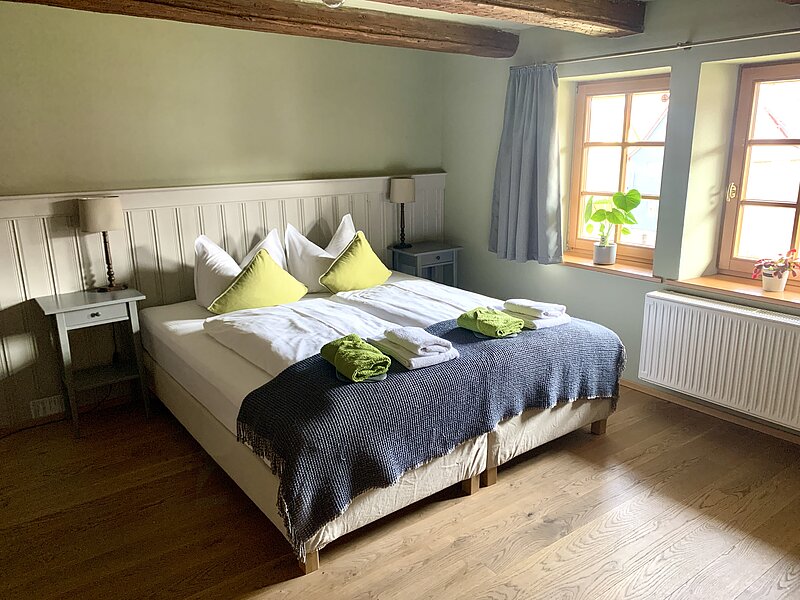 Ruhiges Doppelzimmer
