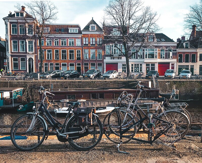 Vorfahrt für Radfahrer auf Radwegen in den Niederlande