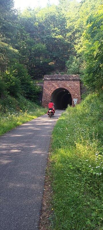 Der Kylltal Radweg mit seinen berühmten Tunneln
