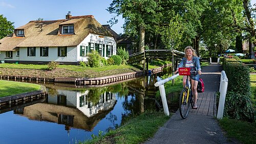 Radreise Fahrradtour Urlaub Europa Niederlande Ijsselmeer Giethoorn