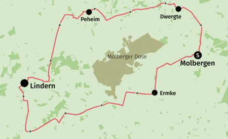 Moor- & Moos-Route in Niedersachsen, Deutschland