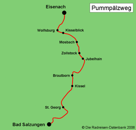 Pummpälzweg in Niedersachsen, Deutschland