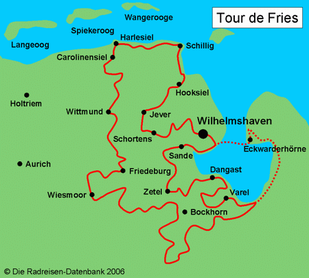 Tour de Fries in Niedersachsen, Deutschland