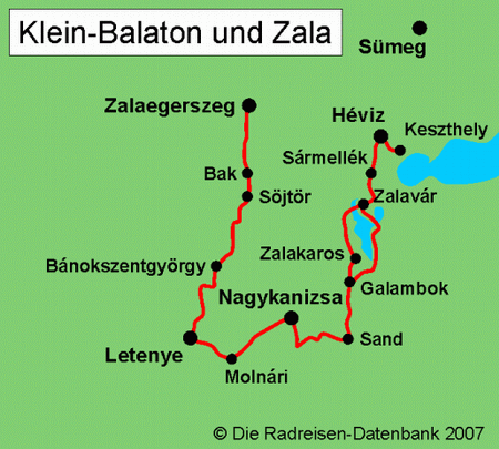 Klein-Balaton und Zala am Plattensee, Ungarn