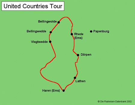United Countries Tour in Niedersachsen, Deutschland