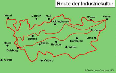 Route der Industriekultur in Nordrhein-Westfalen, Deutschland