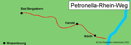 Petronella-Rhein-Weg in Rheinland-Pfalz, Deutschland